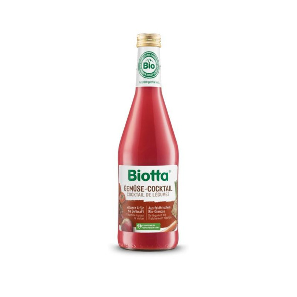Bioloģiskā dārzeņu sula, BIOTTA, 500 ml