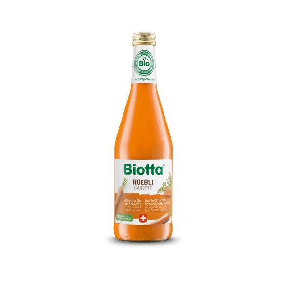 Bioloģiskā burkānu sula, BIOTTA, 500 ml