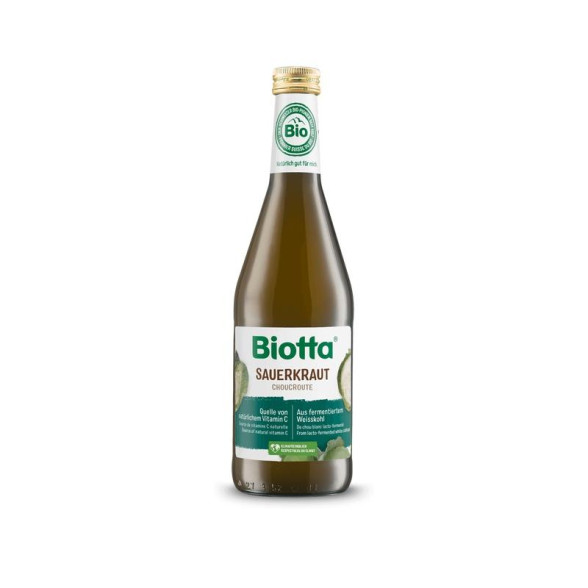 Bioloģiskā kāpostu sula, BIOTTA, 500 ml