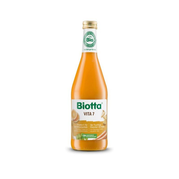 Bioloģiskā augļu un dārzeņu sula Vita 7, BIOTTA, 500 ml